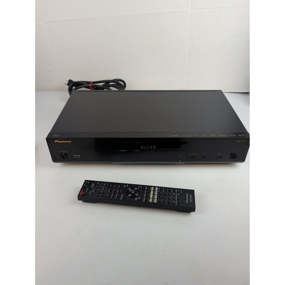 Pioneer Elite BDP-53FD Blu-ray Disc Player HDMI Network USB Working w/ Remote